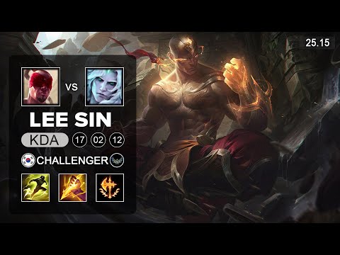 Lee Sin vs Viego Jungle - KR Challenger - Patch 25.15 Season 15