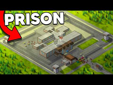 Project Zomboid, But I Transformed a PRISON into my Base