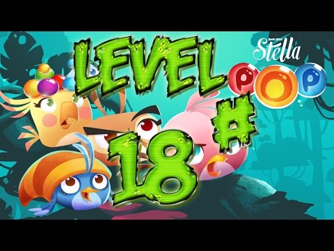 Let's Play Angry Birds Pop - Level 18 Walkthrough