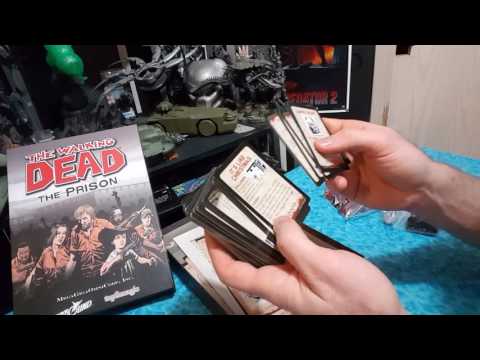 Walking Dead The Prison board game unboxing and review