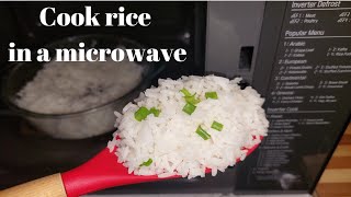 How to cook rice in a microwave recipe| LG Neo Chef Smart Inverter Microwave