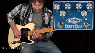 Video thumbnail for Modtone Dirty Duo Overdrive by ProGuitarShopDemos