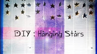 DIY : Hanging Stars!