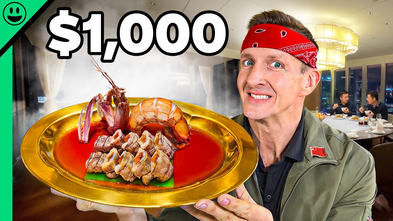 $1000 Seafood Challenge in Shanghai, China!! I got Gout!!