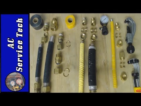 Leaking Refrigerant Replace the Leaky Schrader Valve without Removing the Refrigerant Shown
