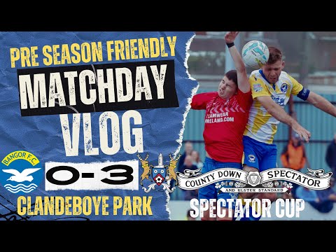 Bangor FC 0-3 Ards FC| Spectator Cup| August 1st 2025. 