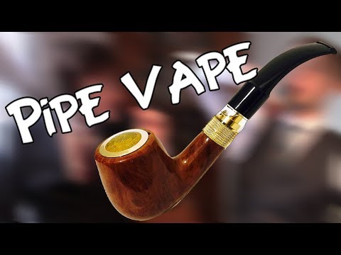THE PIPE VAPE?! (E-PIPE REVIEW)