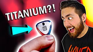 I tested the TITANIUM guitar pick