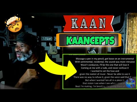 K A A N  - KAANCEPTS | LyricsOnScreen - Producer Reaction