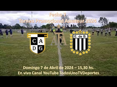 Defensores de Glew vs. Estrella de Berisso - Fecha 7 - Promocional Amateur Apertura 2024