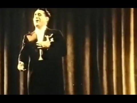 Lauri-Volpi canta A te o cara (in tono - in Re maggiore) dai Puritani di Bellini