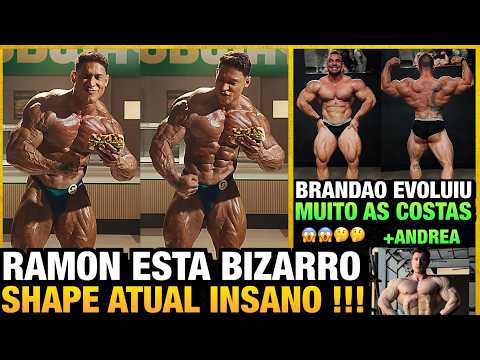 Ramon shows off his incredible current physique in a commercial for a major brand + Brandão's com...