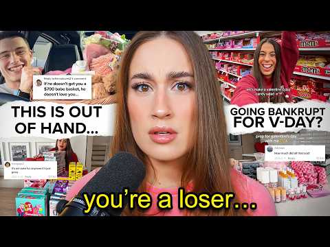 ÜBERMÄSSIGER KONSUMENTEN AM VALENTINSTAG IST ABSCHEULICH...