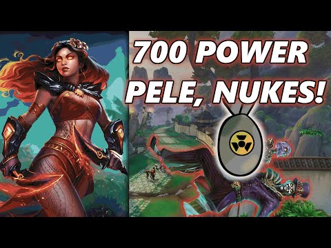700 POWER PELE DROPS NUKES ON HER ENEMIES! - Season 10 Masters Ranked 1v1 Duel - SMITE