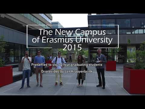 [4K] The New Campus of Erasmus University of Rotterdam in 2015 - Remastered2021