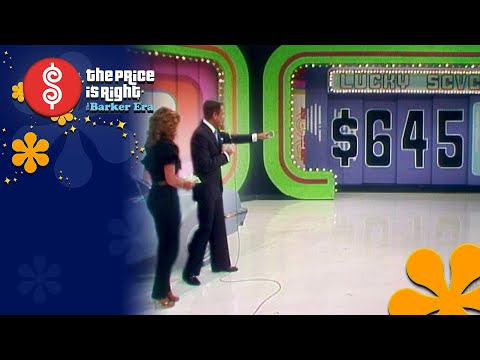 Contestant CUTS IT VERY CLOSE While Playing LUCKY SEVEN to WIN A NEW CAR! - The Price Is Right 1983