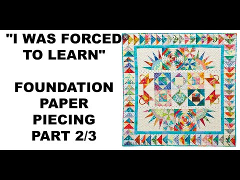 Alex Anderson LIVE - How to Foundation Paper Piece
