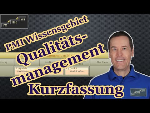 PMI Wissensgebiete: Qualitätsmanagement — Kurzfassung