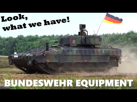 BUNDESWEHR - Panzer, Fluggeräte, Schiffe, Fahrzeuge - Überblick über die Ausrüstung der Bundeswehr