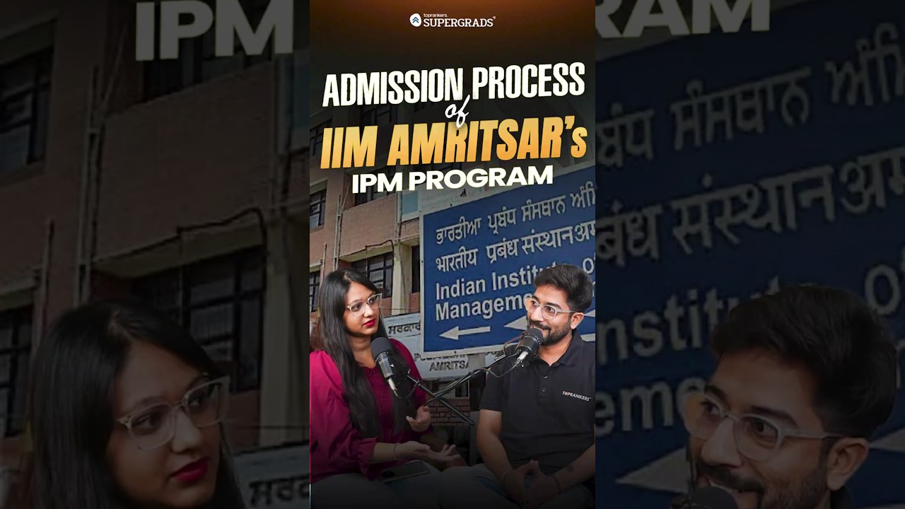 IPM Admission Process at IIM Amritsar 🔎| What IPMAT Aspirants MUST Know ⚠️| #shorts #ipmat2025