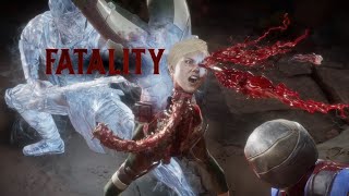 Mortal Kombat 11 - Sub-Zero Frozen In Time Fatality on Every Characters (MK11)