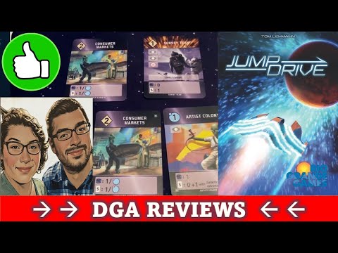 DGA Reviews Board Games: Jump Drive (Cozy Game Night)