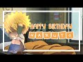 Happy Birthday Naruto Gacha Club