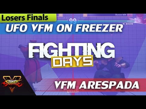 【Losers Finals】UFO VFM ON Freezer (Bison) vs VFM Arespada (Bison) - Fighting Days [ Area 12 ] #SFV