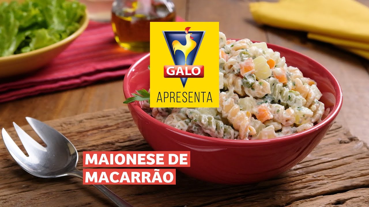 Salada de Maionese com Macarrão