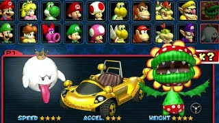Mario Kart Double Dash All Characters And Karts