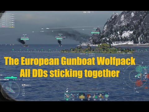 Smaland, Halland, Marceau Wolfpack on the prowl | Hunt in packs | World of Warships