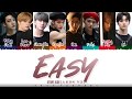 STRAY KIDS EASY Lyrics Color Coded Han Rom Eng