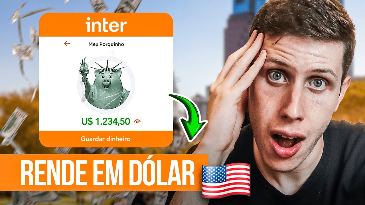 Porquinho do Banco Inter em DÓLAR! Como funciona? Vale a pena?