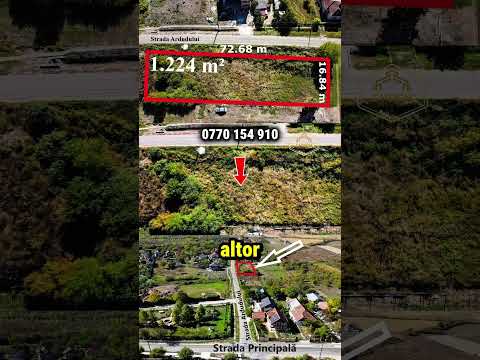 VIDEO | Investitie | Teren intravilan 1.224 m², front 72 m | Viile Satu Mare — Video