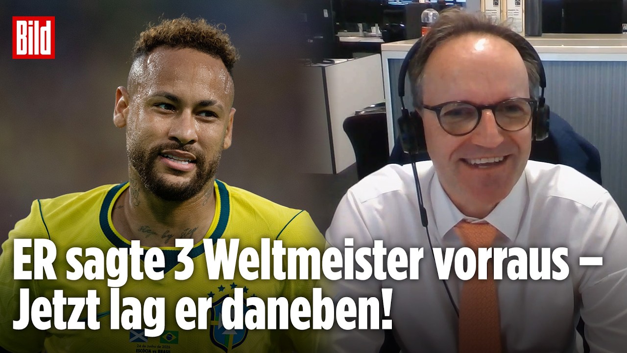 WM-Aus für Deutschland: ER sagte drei Weltmeister voraus – jetzt lag er daneben!
