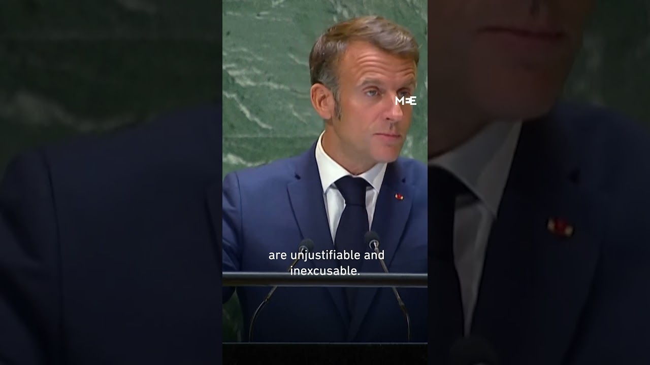 Macron says Israel's war on Gaza has 'gone on too long'