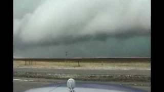 preview picture of video 'Tornado Warned Storm 4-16-09 Kret, TX  Kress, TX and Ralls, TX'