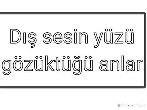 (DİLA KENT) DIŞ SESIN YÜZÜ GÖZÜKTÜ