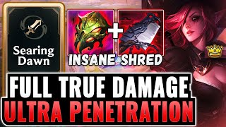 Maximizing Searing Dawn: Permanently Proccing True Damage %HP Damage | League Arena Gameplay