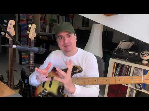 Improvvisazione:  L'utilizzo delle "note di colore" e l'uso di una sola scala - Lezione basso 157