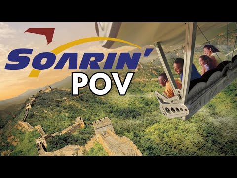 Soarin Around The World EPCOT POV | Full Ride & Music
