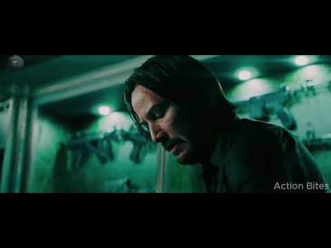 John Wick vs High Table army (Part 1)||John Wick 3||Action Bites