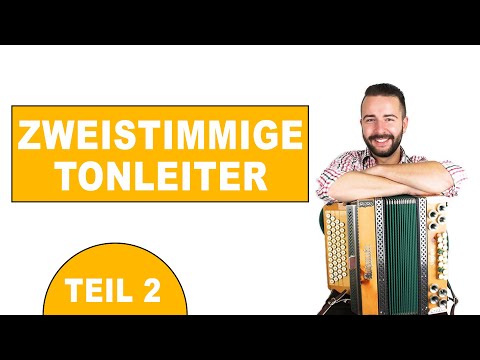 Zweistimmige Tonleiter in Sexten [Lernvideos für GCFB, BEsAsDes, ADGC]