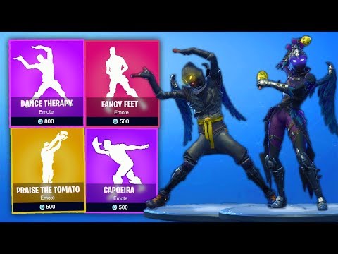 New Leaked Fortnite Season 5 Dances Skins Fancy Feet Dance - new leaked fortnite season 5 dances skins fancy feet dance therapy capoeira shake it up