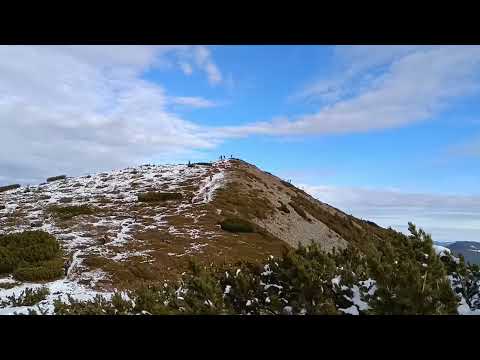 Kis-Beszterce csúcsról menet a Stracsior felé (Kelemen-havasok) vârful Bistriciorul 1990m 07.12.2025