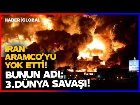 İran Düğmeye Bastı! Aramco'yu Yaktı Geçti! Balistik Füzeler Devrede Petrol Üssü Yok Edildi!