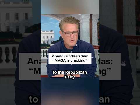 Anand Giridharadas: 'MAGA is cracking'