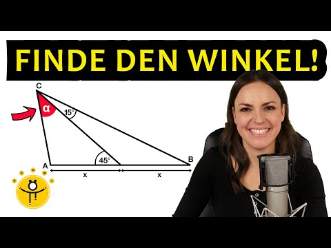 Knifflige Geometrie Aufgabe – Wie groß ist der Winkel?