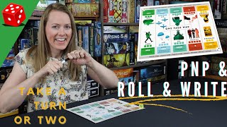 ONE PAGE WAR Run Through with Rules & Review | On Kickstarter Now!