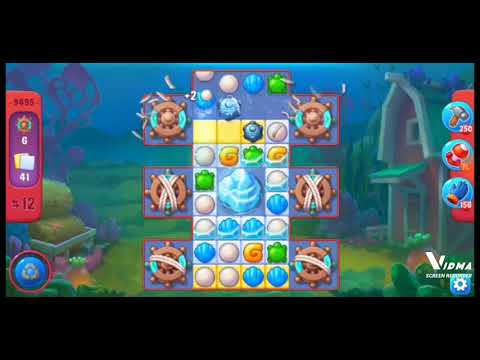 Fishdom. 9495 hard level no boosters and diamonds. 14 moves